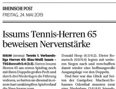 190524 Issums Tennis-Herren 65 beweisen Nervenstärke